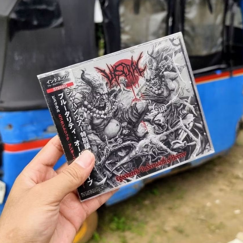 CD VISCRAL - Egocentric Underneath of horror (Pressing Japan)