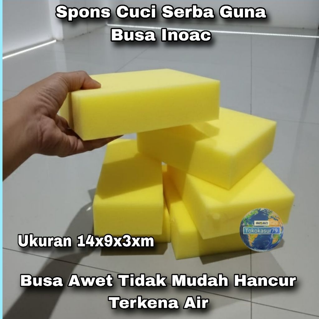 spon cuci piring.spon busa inoac.spons cuci