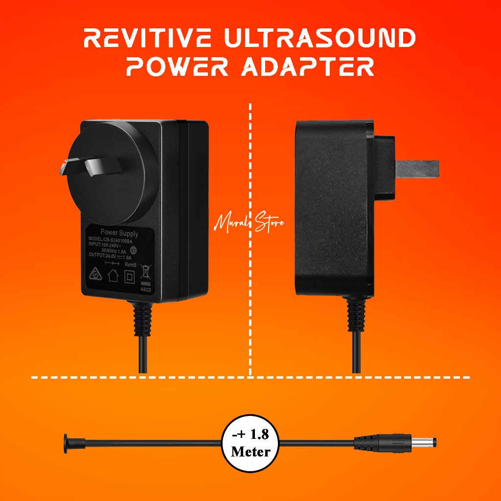 POWER ADAPTOR REVITIVE ULTRASOUND THERAPY MEDICAL POWER ADAPTER
