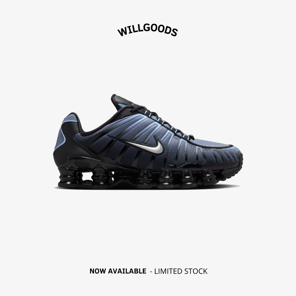 Nike Shox TL Black Cobalt Bliss Original Resmi