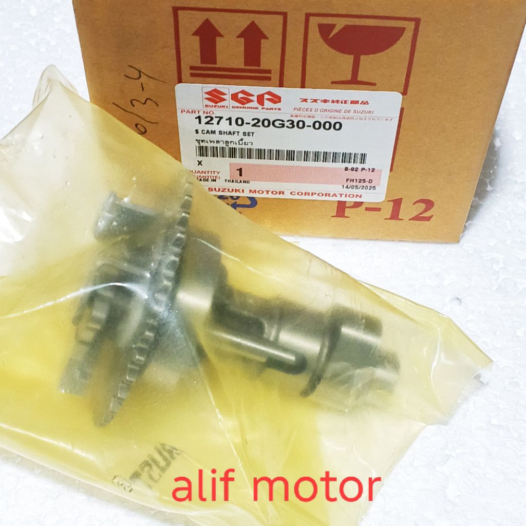 Camshaft Set / Noken As set Motor Suzuki Shogun FD 125 Terali - Shogun FD 125 SP (Kopling) Original 