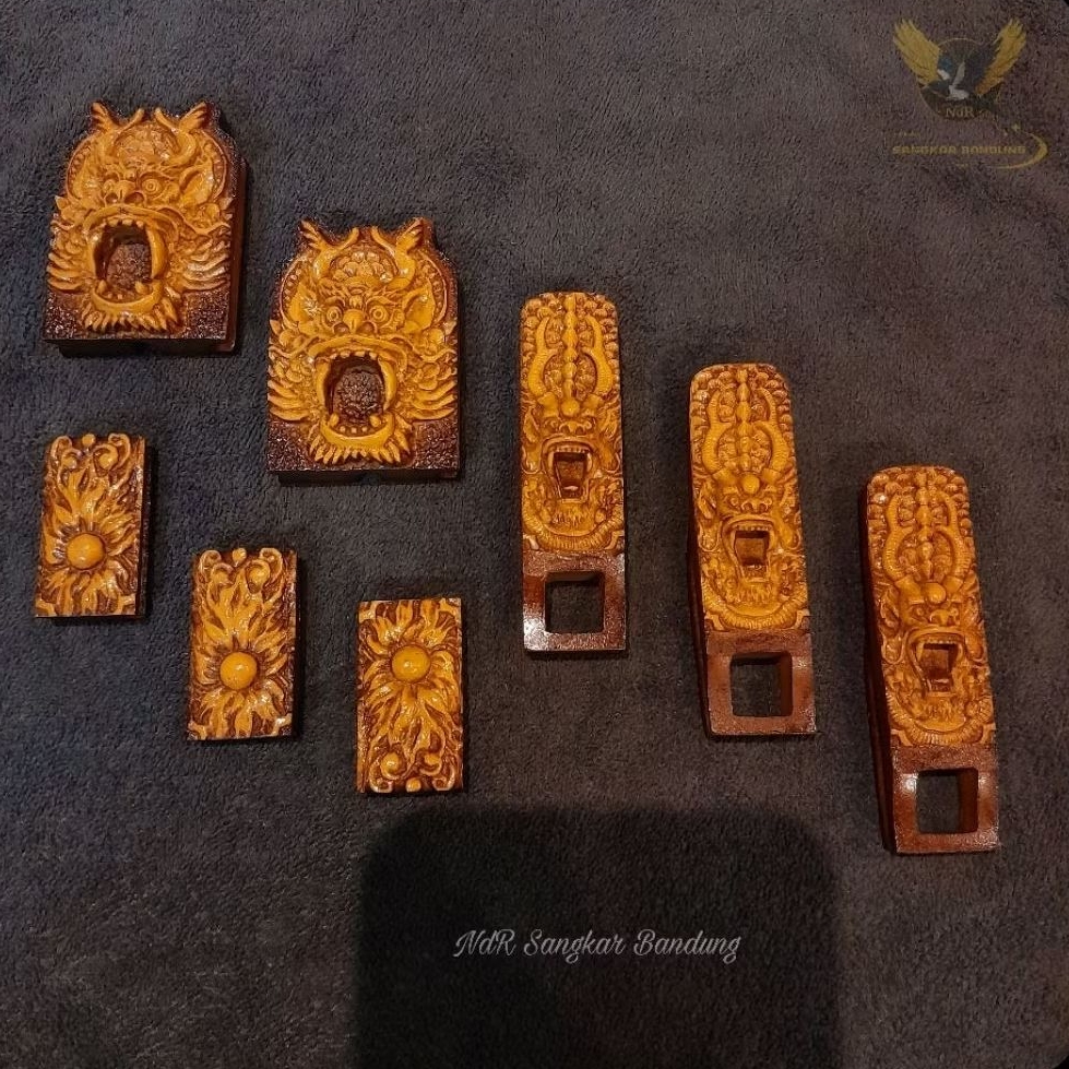 NdR Sangkar Stover Sangkar Anis/Murai Motif Barong - NdR Sangkar Bandung dengan Desain Unik dan Deta