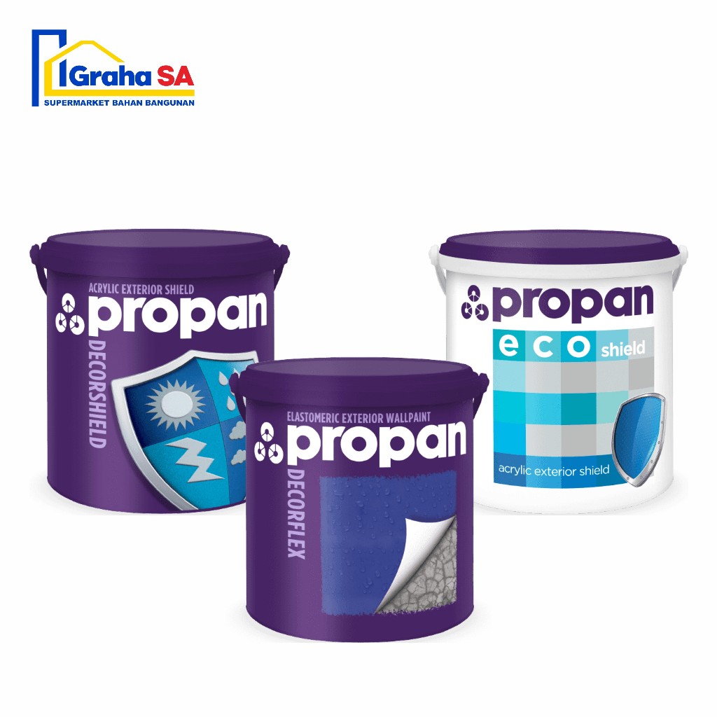 CAT TEMBOK PROPAN EKSTERIOR 2.5L & 5KG