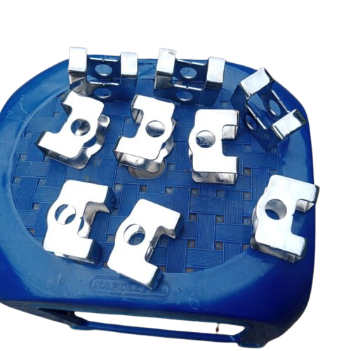 Klem swing arm kotak besi croom pnp arm ninja r ss /stelan rantai