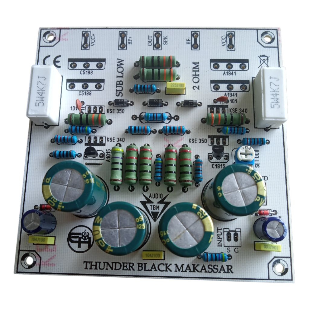 Pcb Driver Tbm Sub Low Plus Komponen chem