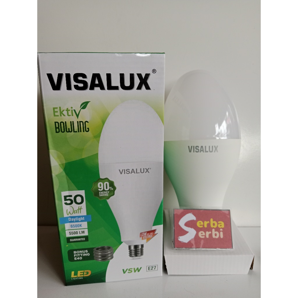 -50W BOWLING LED VISALUX-Lampu hemat energy fitting e27 e40 luar ruangan jalan