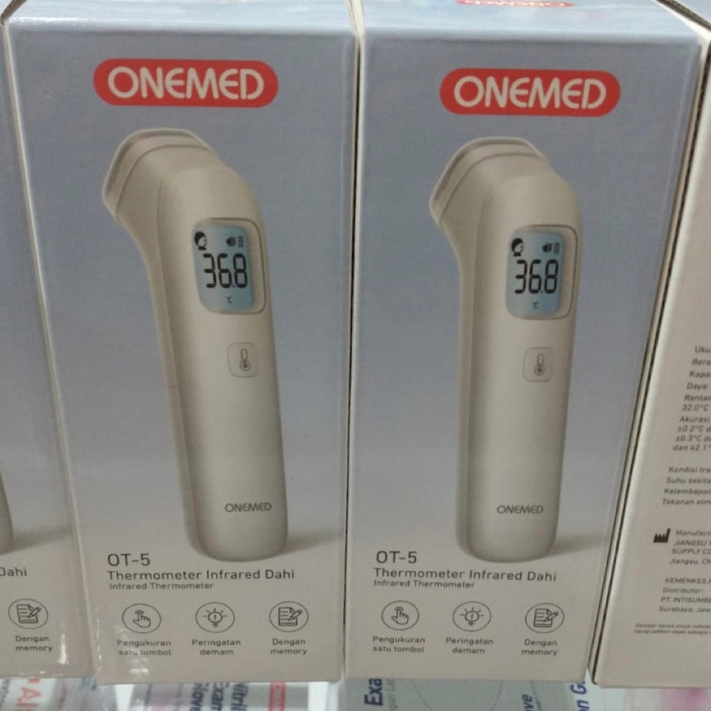 YUWELL YHW-5 DT-8826 ONEMED OT-5 Thermogun / Termometer Infrared Head / Termogun