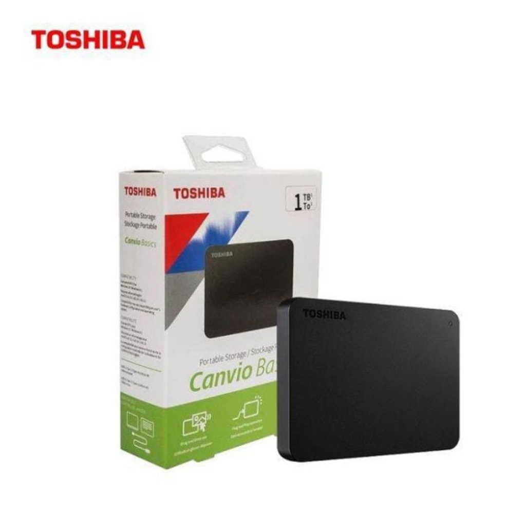 Hardisk Toshiba 1TB Canvio Basisc