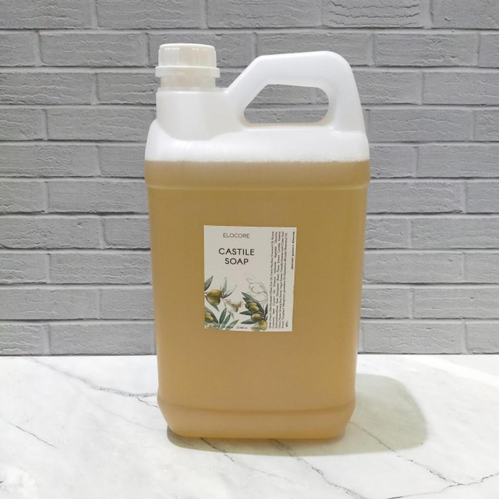 Liquid Castile Soap 100% Natural, Sabun Cair Castile 100% Natural 5 Liter