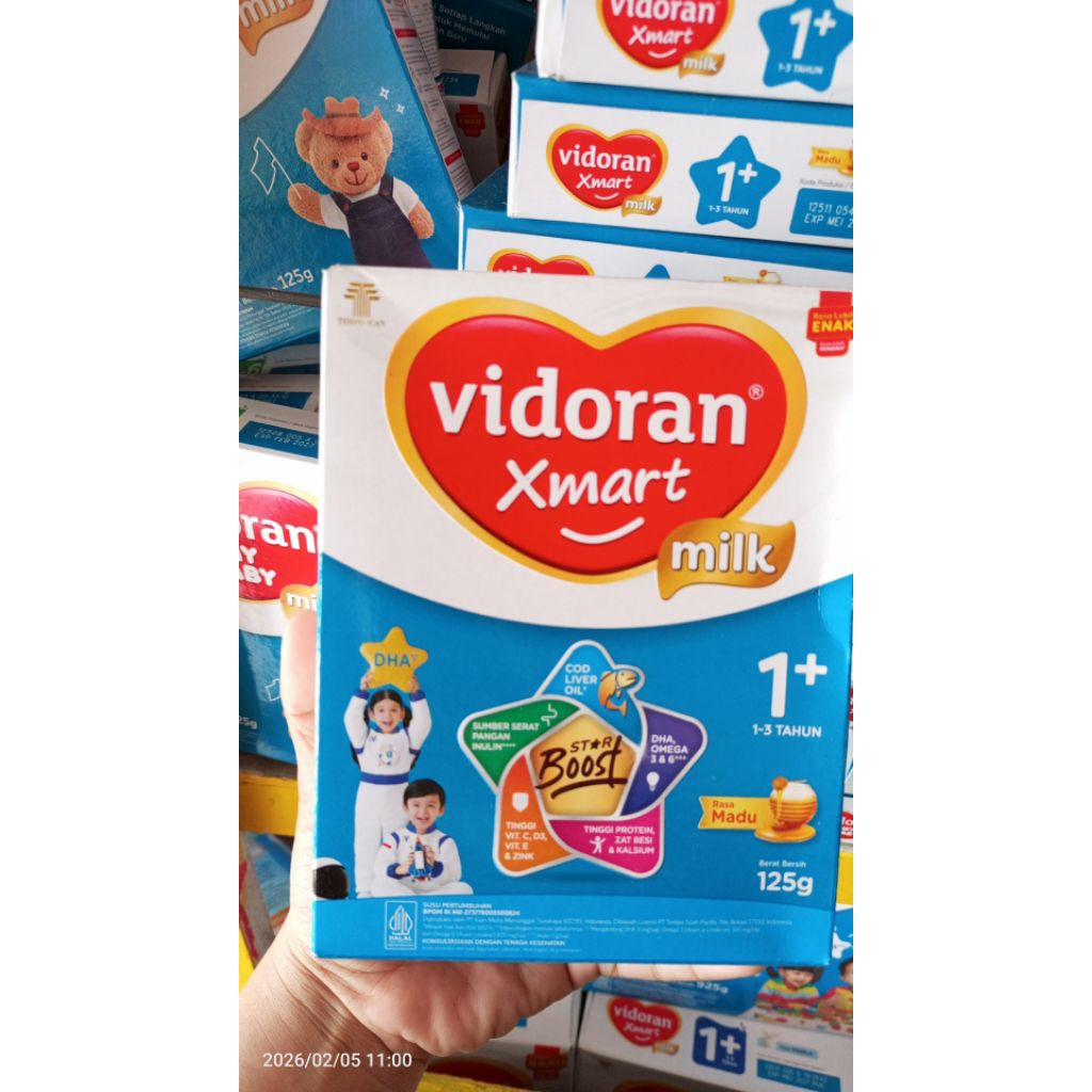Vidoran smart 1+/125Gr pertumbahan sikecil
