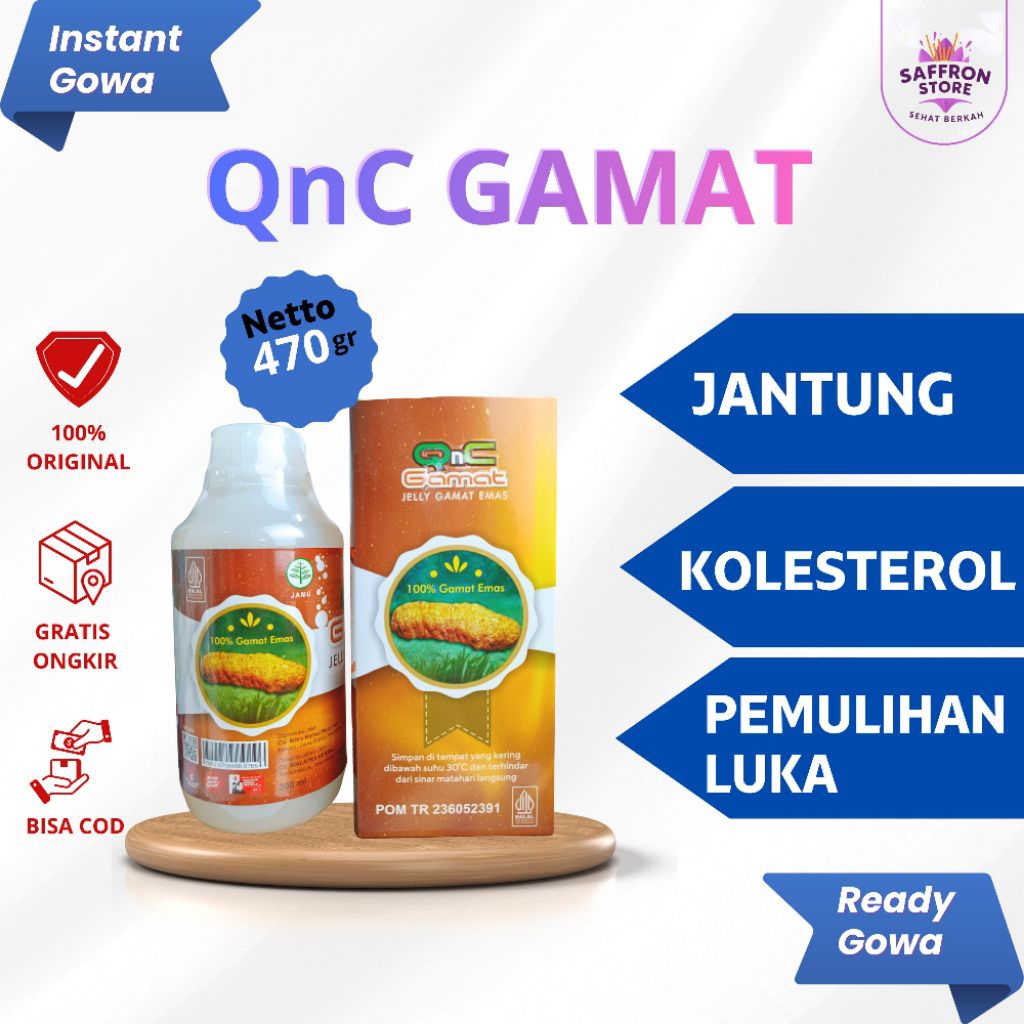 QnC Gamat Jelly Gamat Emas 300Ml