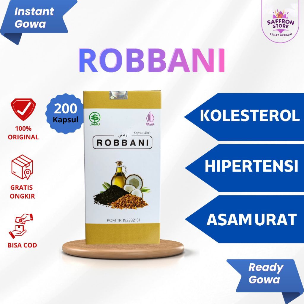 Kapsul Robbani Kapsul 4in1 Isi 200 Kapsul