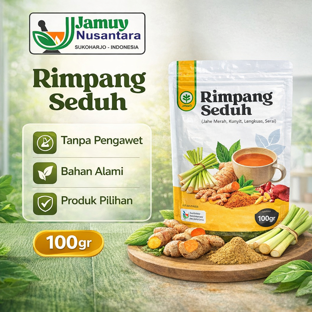 Bubuk rimpang jsr l diet l  menurunkan berat badan l pelangsing l jahe merah l kunyit l lengkuas l s