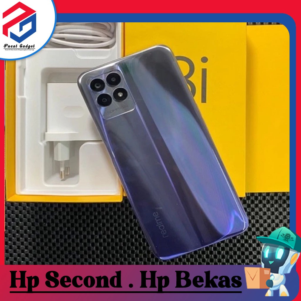 Realme 8i Ram 4/64GB | Ram 6/128GB Second Pusat Gadget