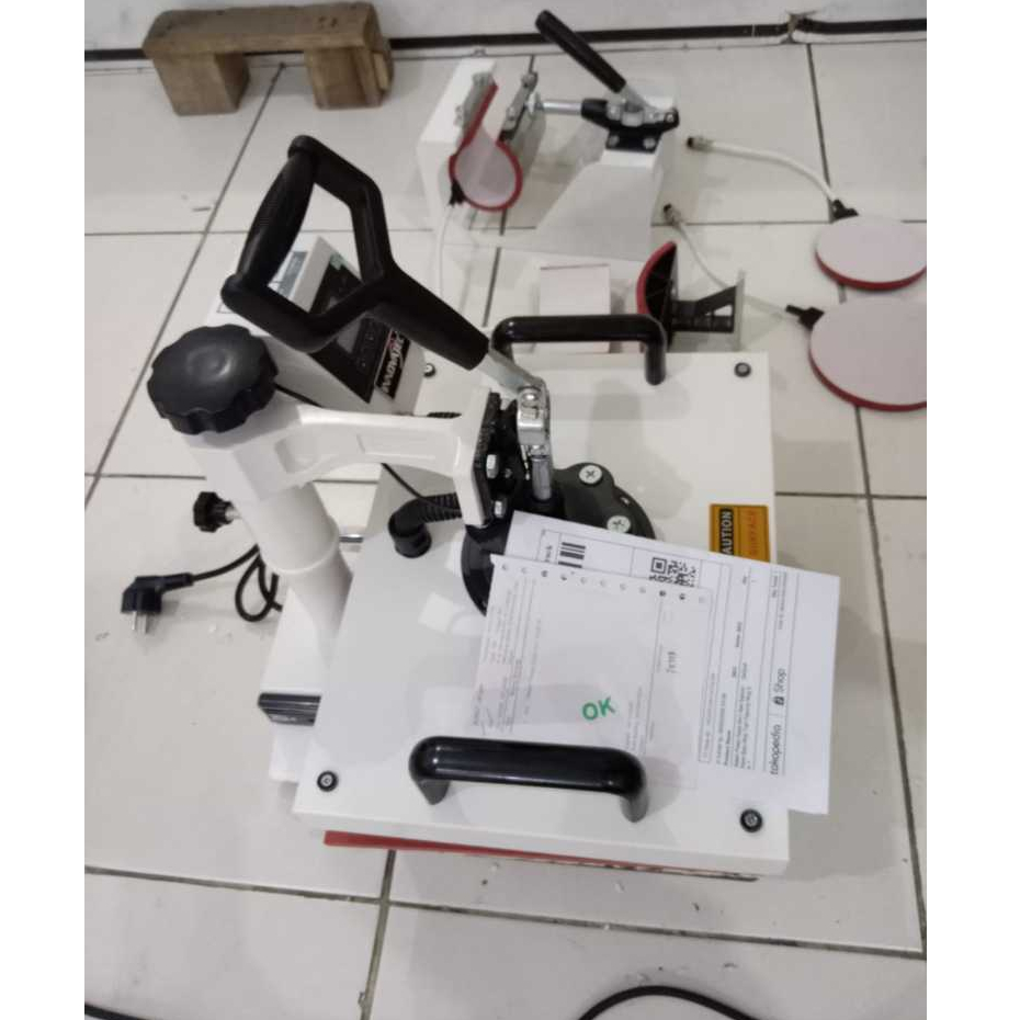 Innovatec Mesin Press Kaos 6in1 Standard INNOVATEC Alat Sablon Digital Combo All 6 in 1 - Mesin Heat