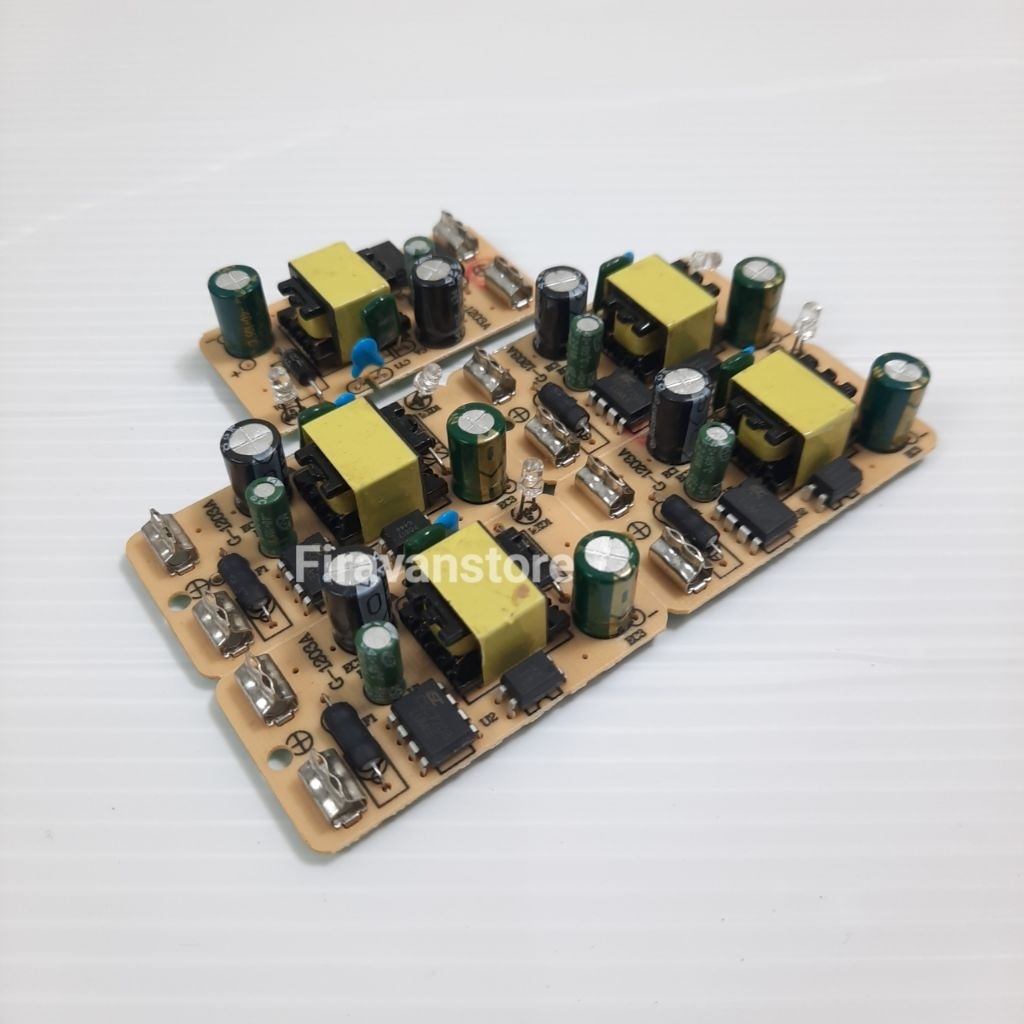 Kit adaptor 12V 1Amper kit smps dilengkapi LED indikator