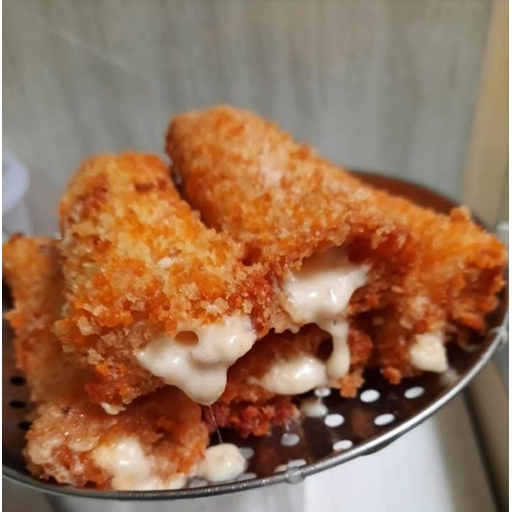 Roti Goreng (Roger) Momo Mozarella Keju Cheddar Melt