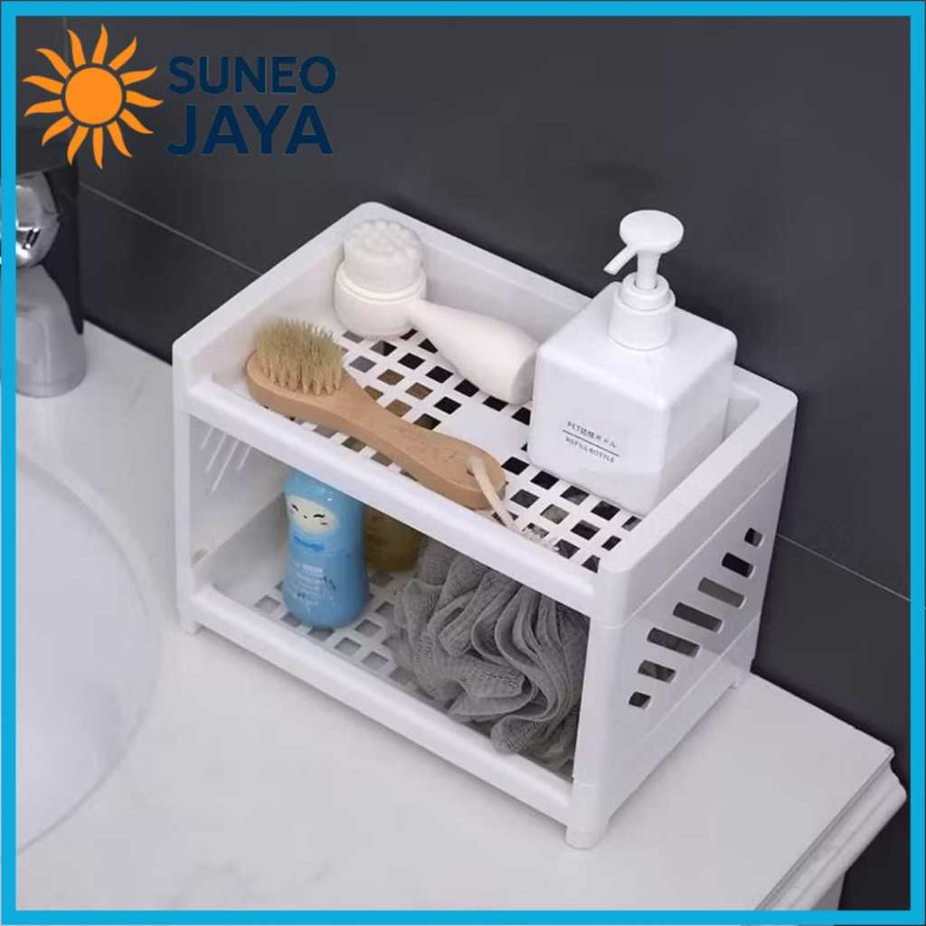 Suneojaya - Rak Plastik Serbaguna / Rak meja kecil multifungsi
