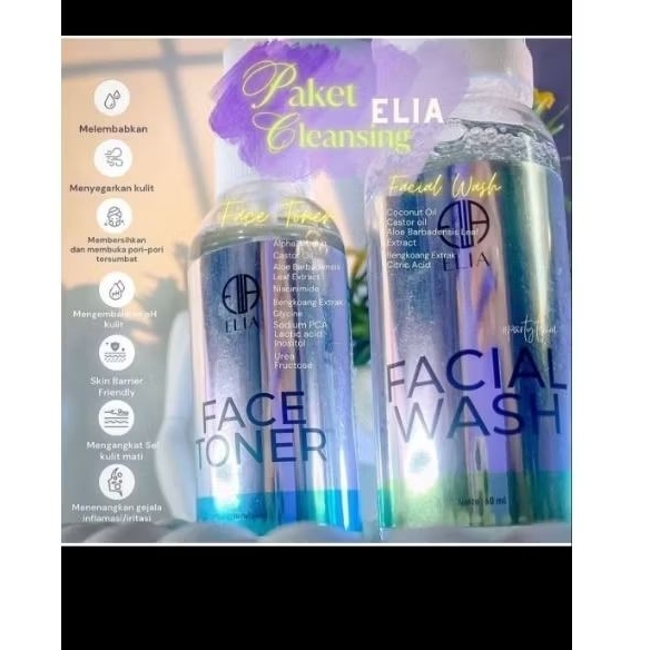 Facial wash Toner ElIA Skincare