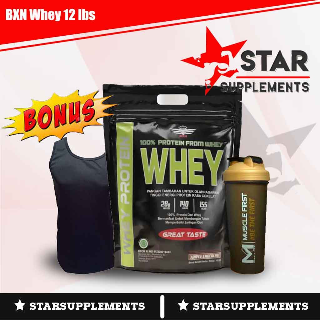 BXN WHEY 12 lbs / BXN 100% Protein From Whey 12 lb BPOM