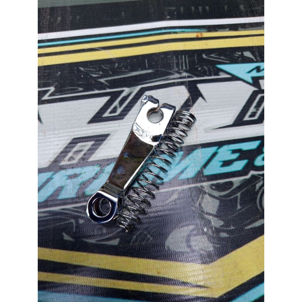 paha rem mio sporty/smile original lepasan motor finishing chrome