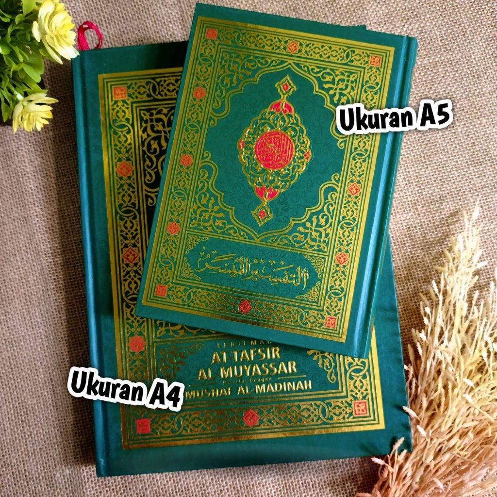 TERJEMAH TAFSIR ALMUYASSAR DENGAN MUSHAF MADINAH - Ukuran A4 dan A5