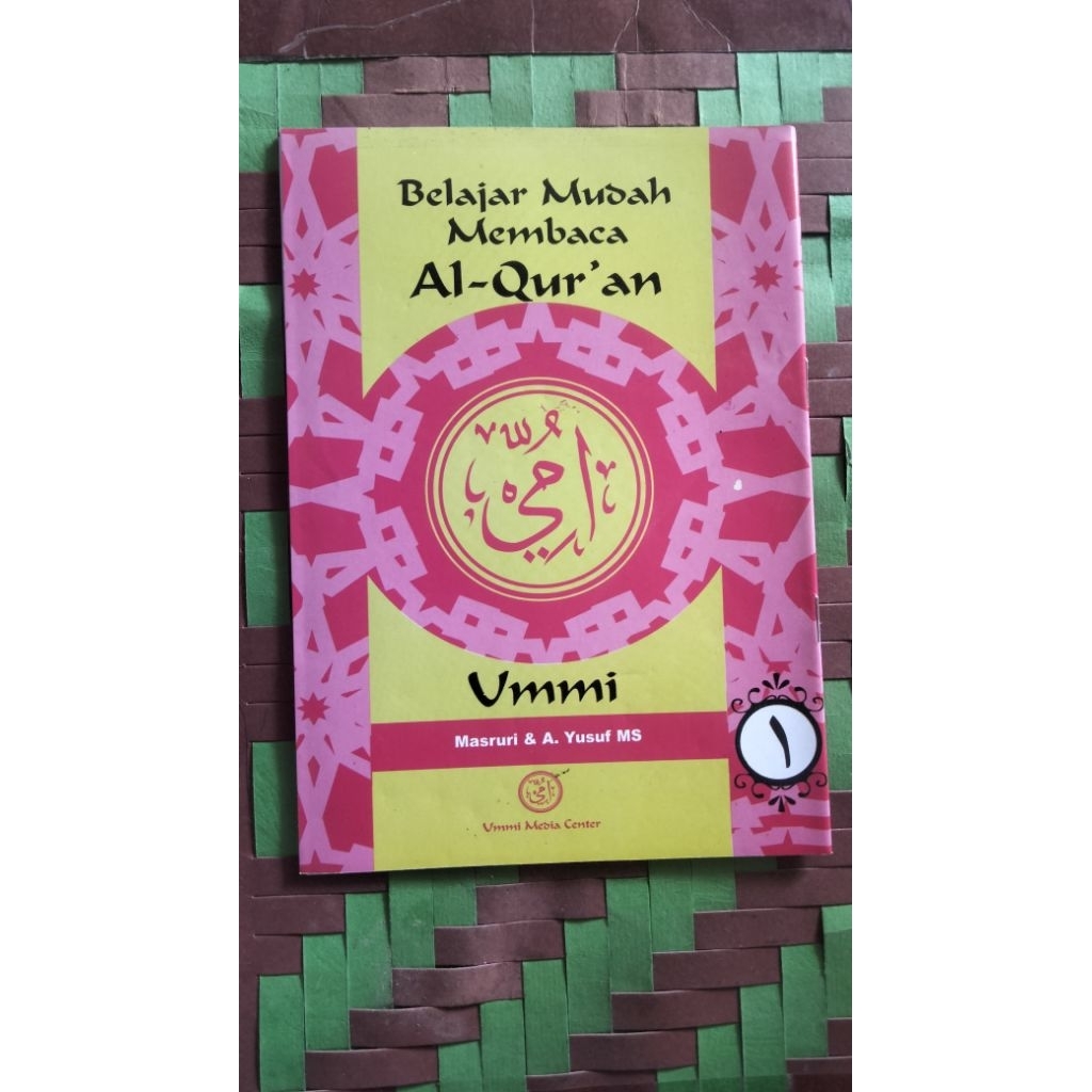 buku  ummy belajar mudah membaca alqur'an