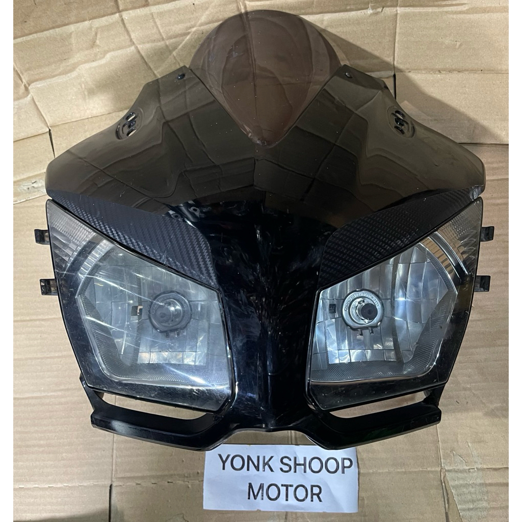 Lampu Depan Fullset Batok Visor Set HONDA CBR 150 (2014) K45A Original