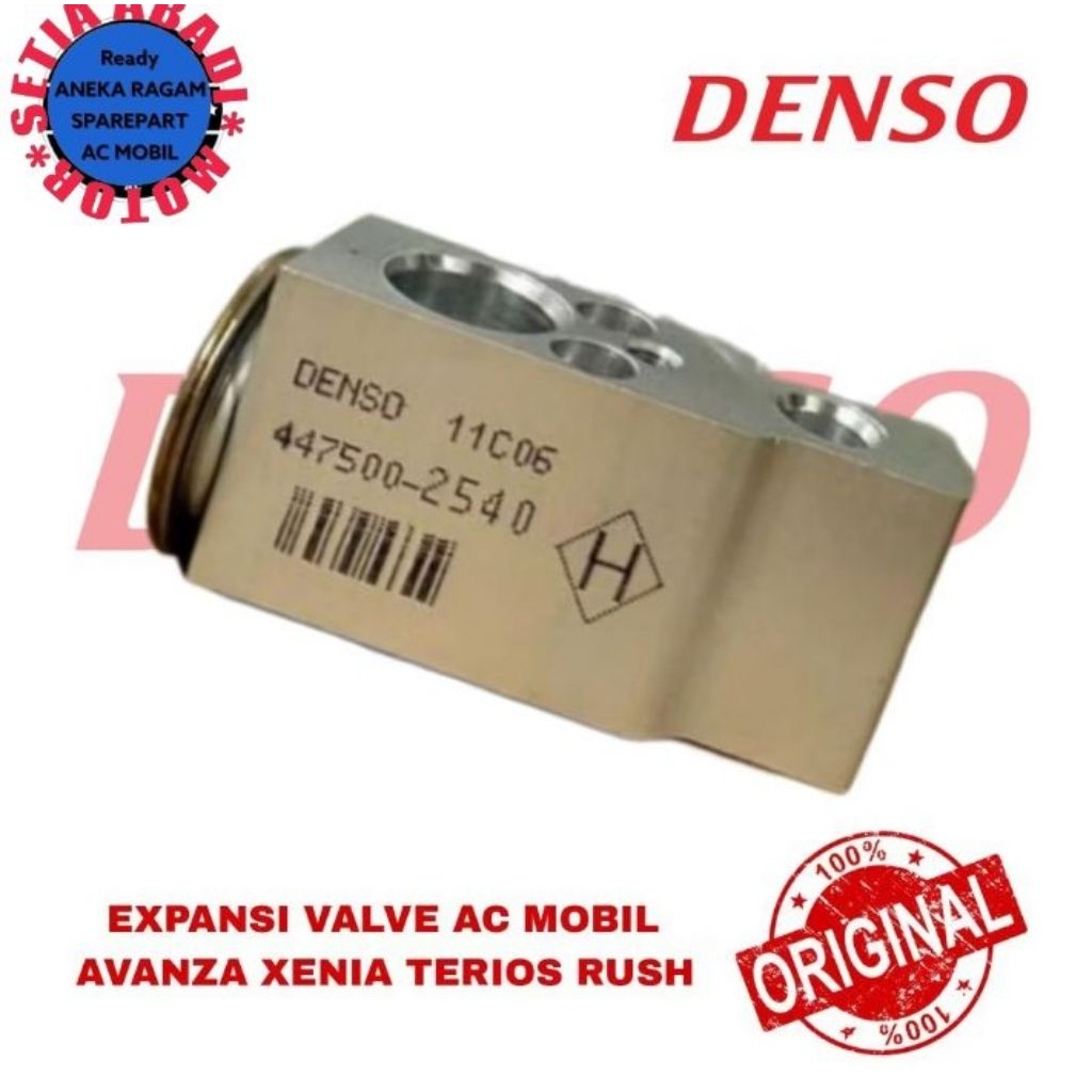 expansi expansian Valve AC MOBIL original Denso AVANZA,XENIA, TERIOS,RUSH original Denso