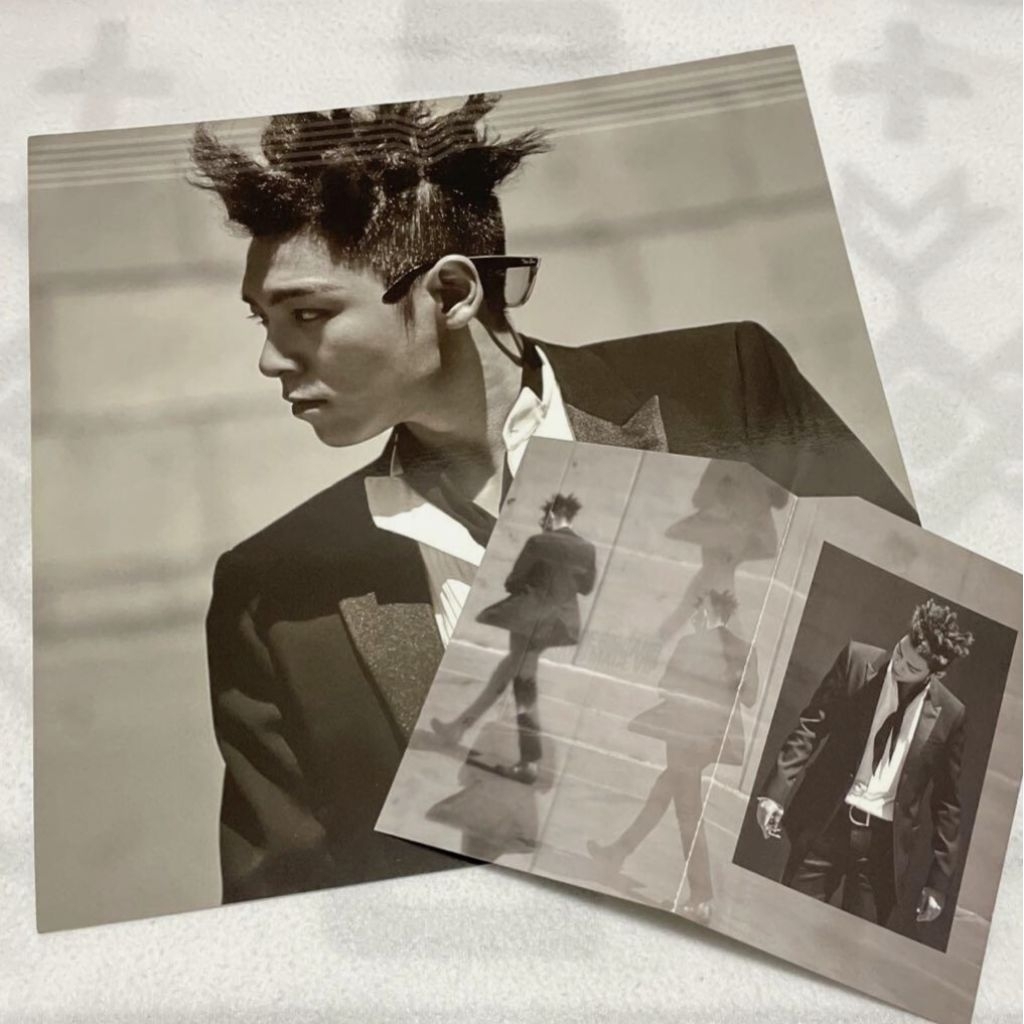 Bigbang TOP greeting card and poster set