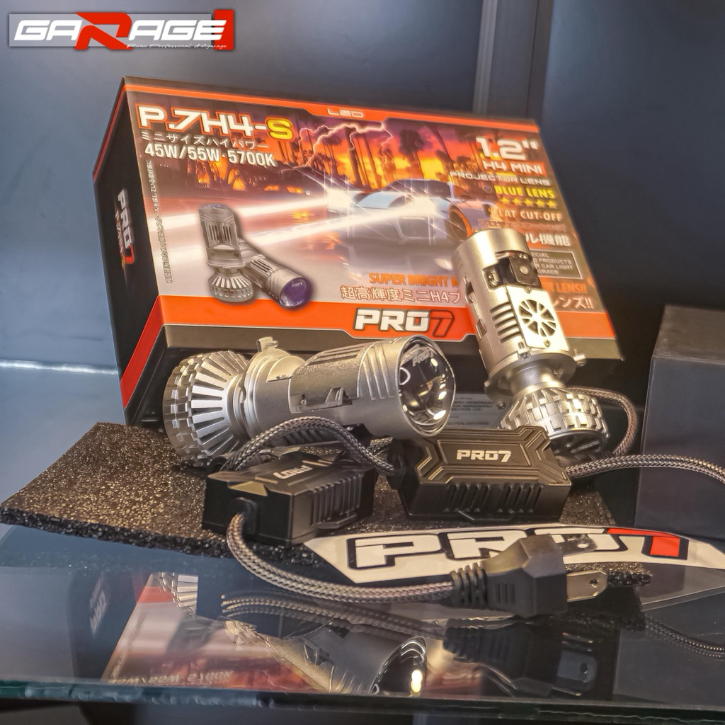 MINI BILED PRO7 P.7H4-S | H4 CAHAYA BILED PRO7 P.7H4-S | H4 45W/55W | H4 PRO7
