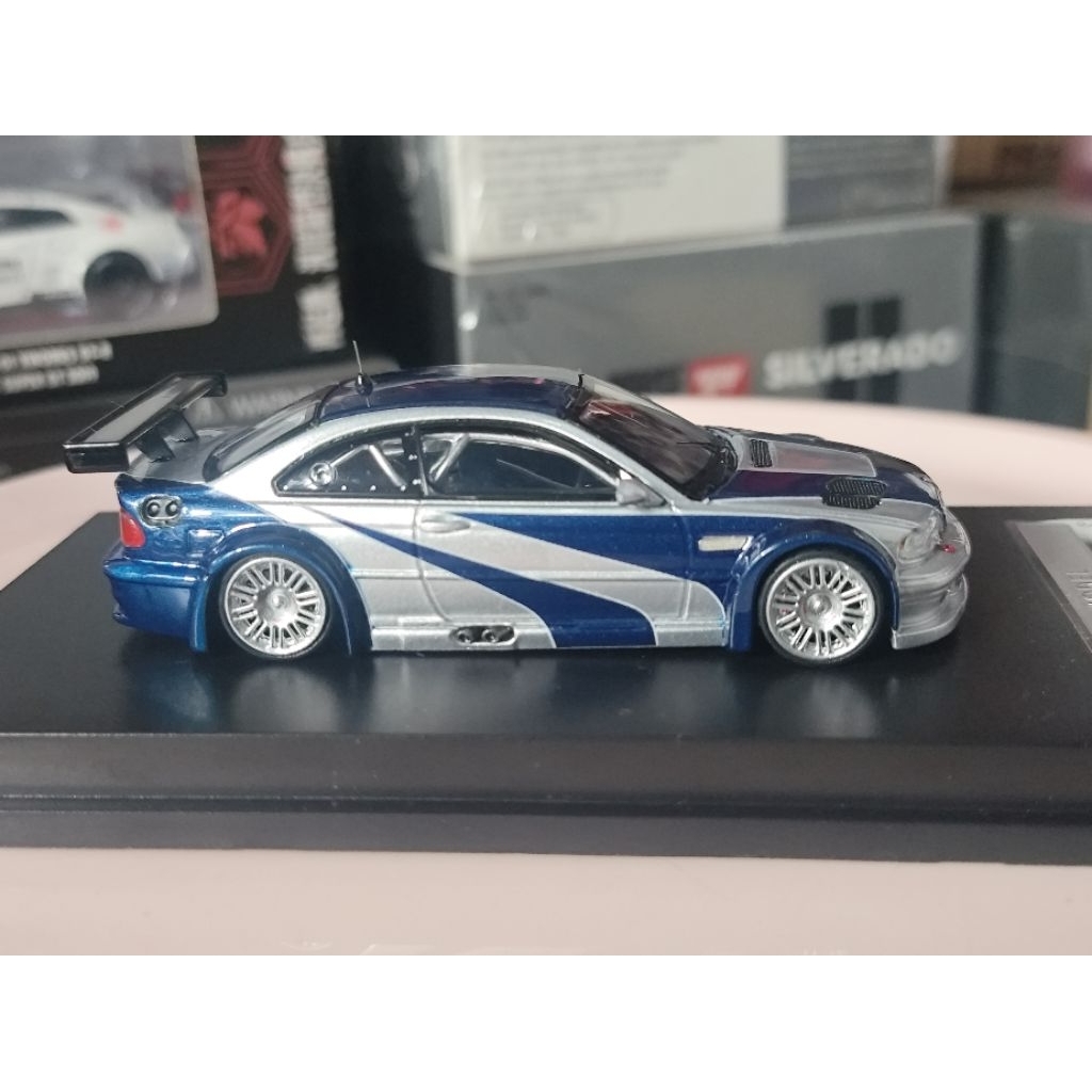 MJ Model BMW M3 GTR E46 Razor NFS Most Wanted Livery Open Kap
