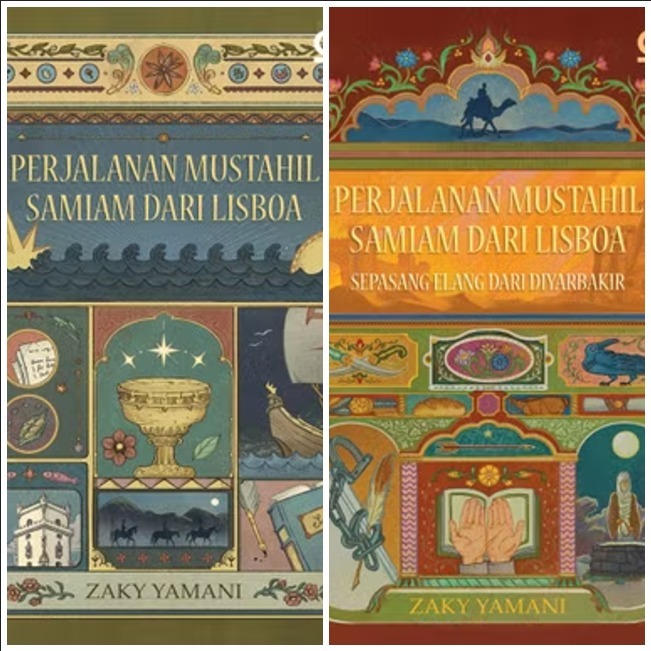 Novel Perjalanan Mustahil Samiam dari Lisboa / Sepasang Elang dari Diyarbakir - ZakyYamani