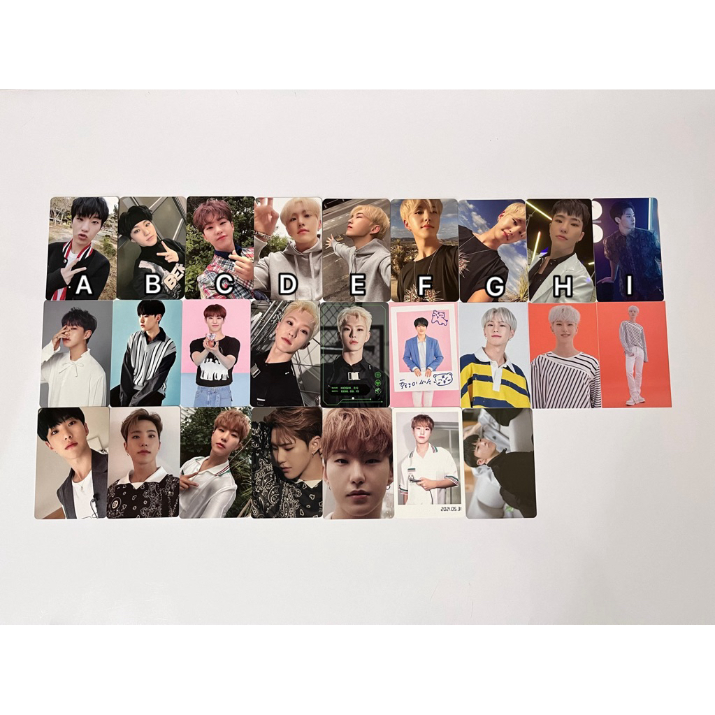 {wajib split pay‼️} photocard hoshi seventeen (going seventeen gose, ymmdawn, henggarae hana set, lu