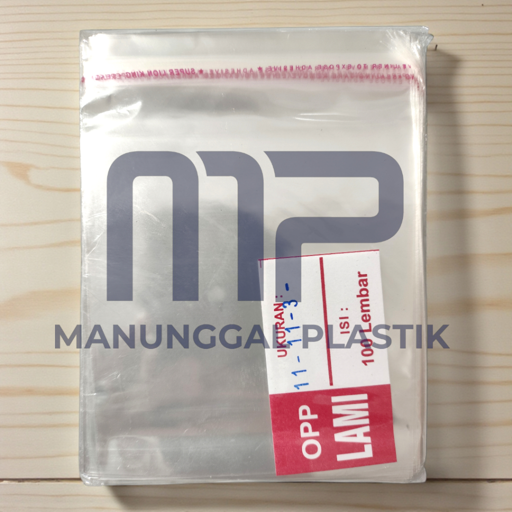 Plastik OPP LAMI Bening Pie Kue Basah Roti Seal Lem