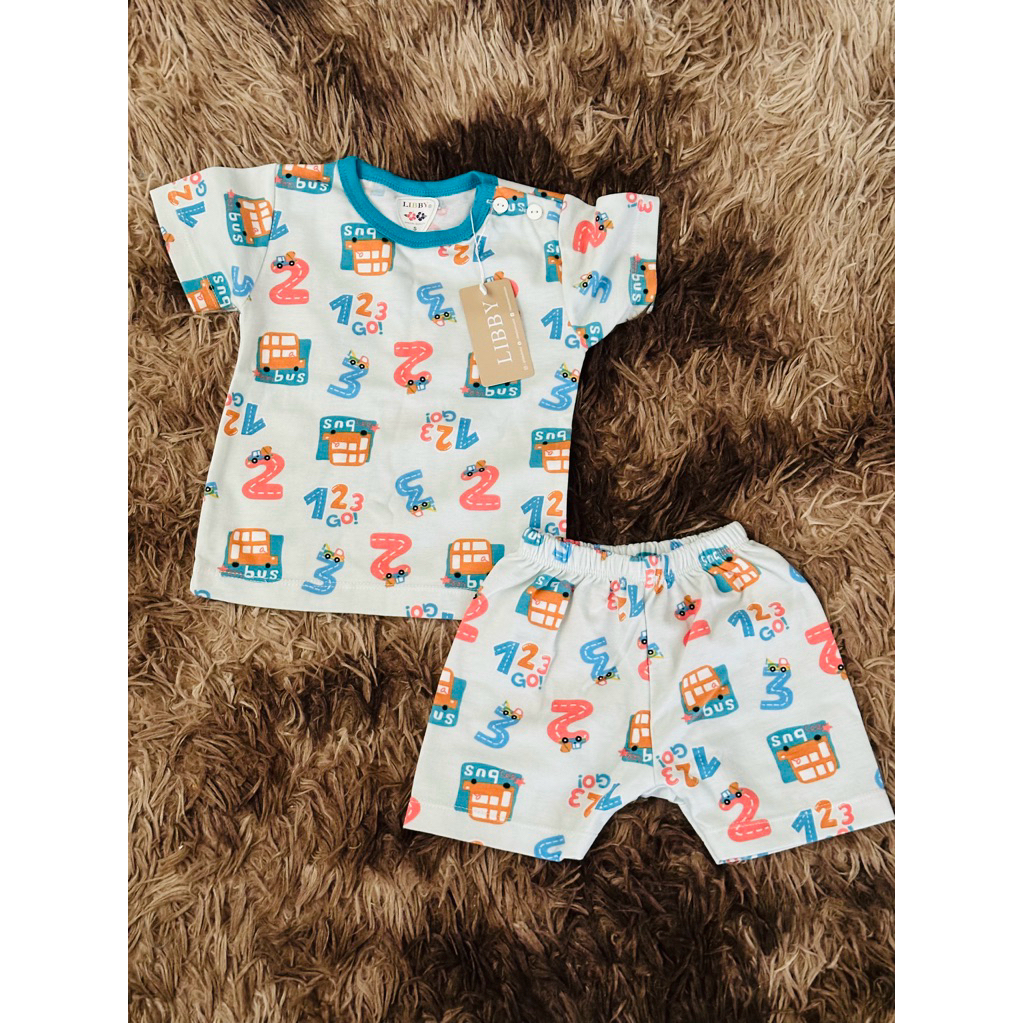 [preloved] Baju bayi setelan pendek - merk Libby