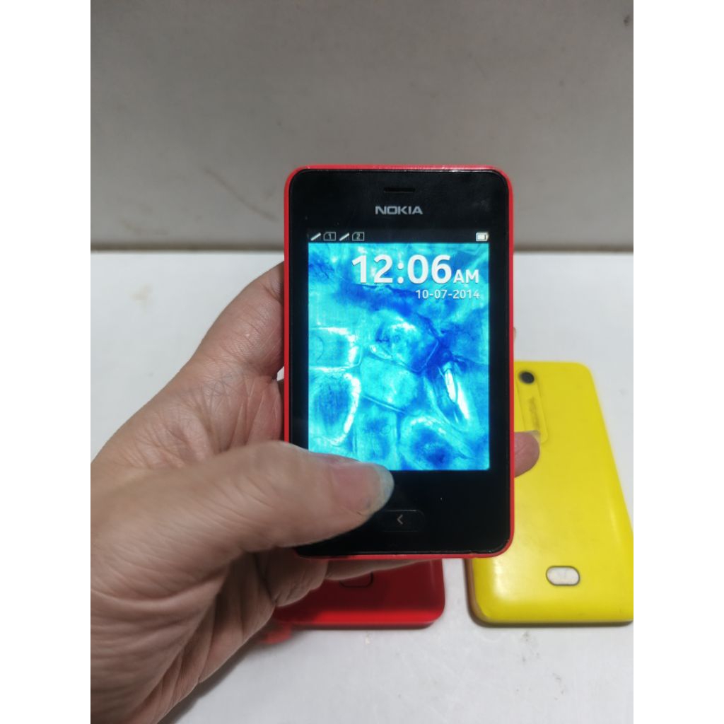 NOKIA ASHA 501 ORIGINAL NORMAL SIAP PAKAI HP JADUL UNIK LANGKA