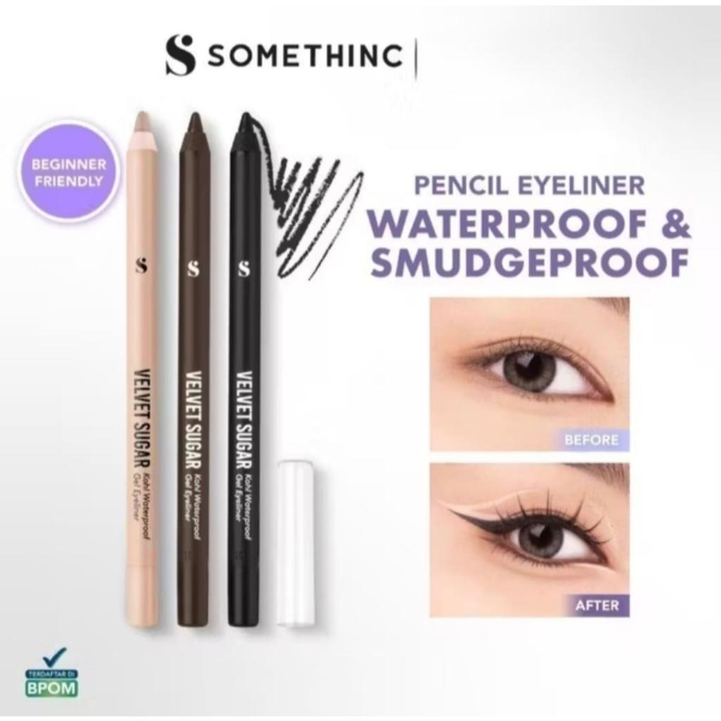SOMETHINC Velvet Sugar Kohl Waterproof Gel Eyeliner | Eyeliner Pensil