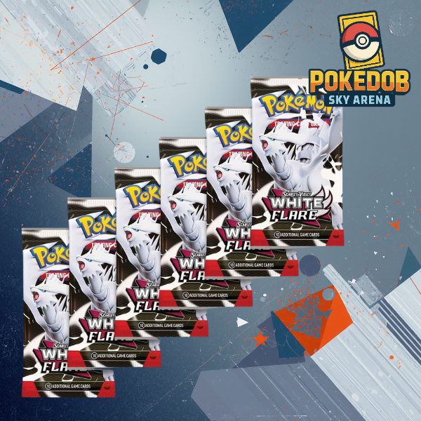 Pokemon English White Flare Booster Pack - Kartu Pokemon English Card TCG