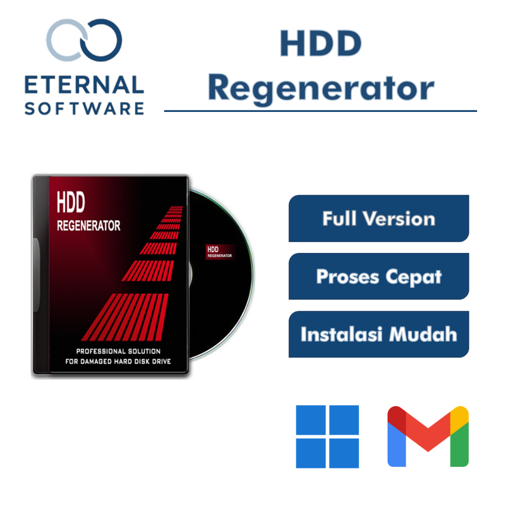 HDD Regenerator Full Version Software Repair Dan Restore HDD Full Lisensi Lifetime