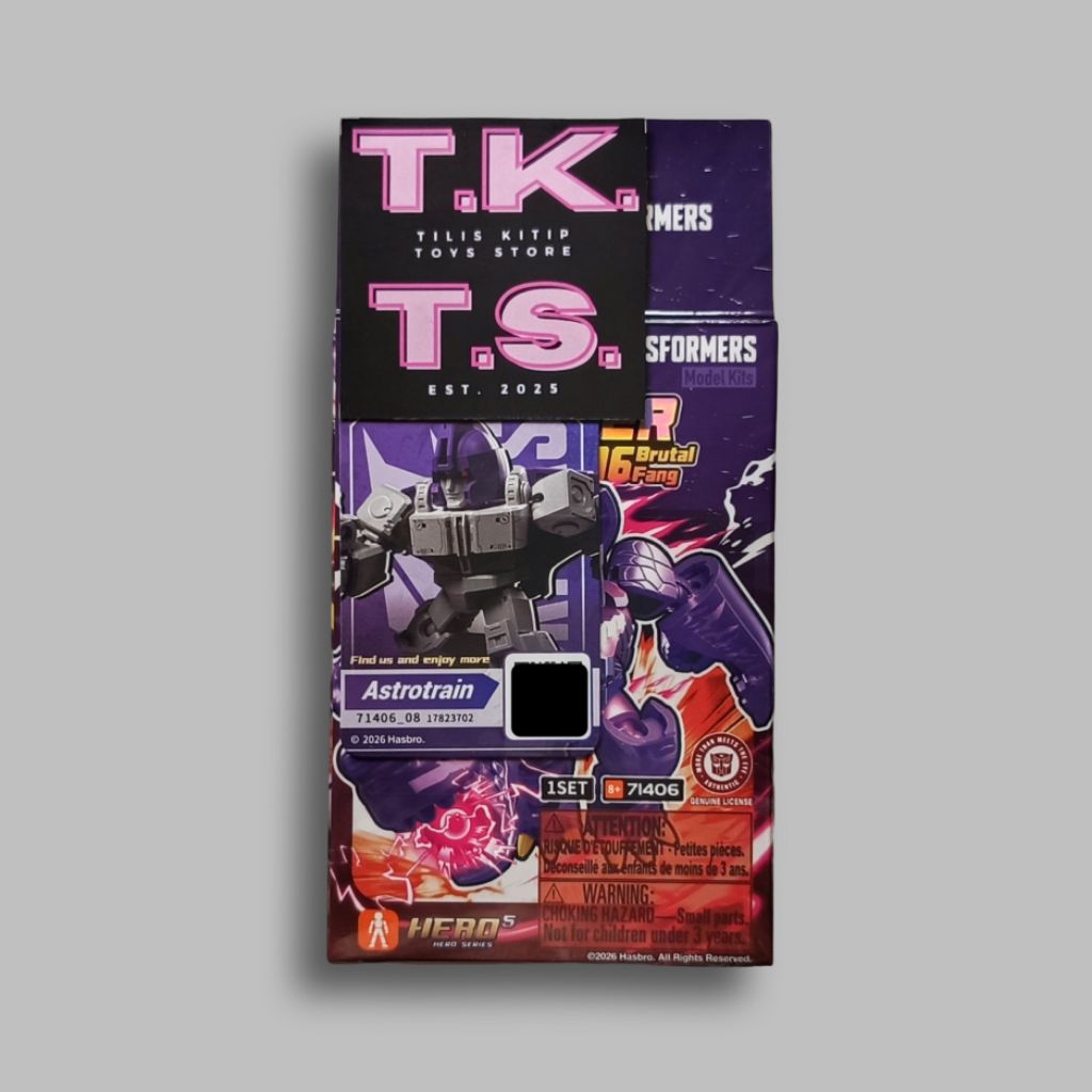 Blokees Transformers Astrotrain Defender Version 06 Belum Rakit