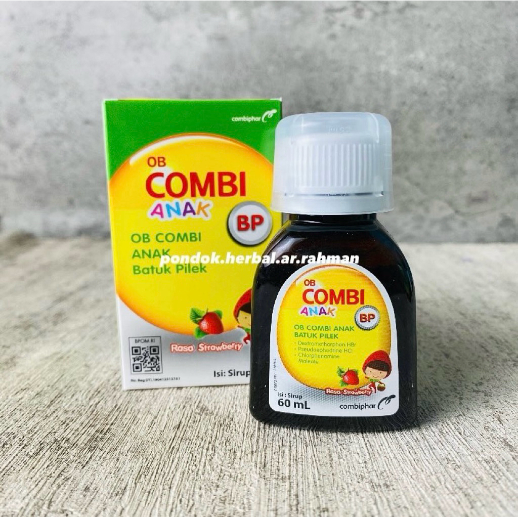 OB COMBI ANAK BP STRAWBERRY 60ml