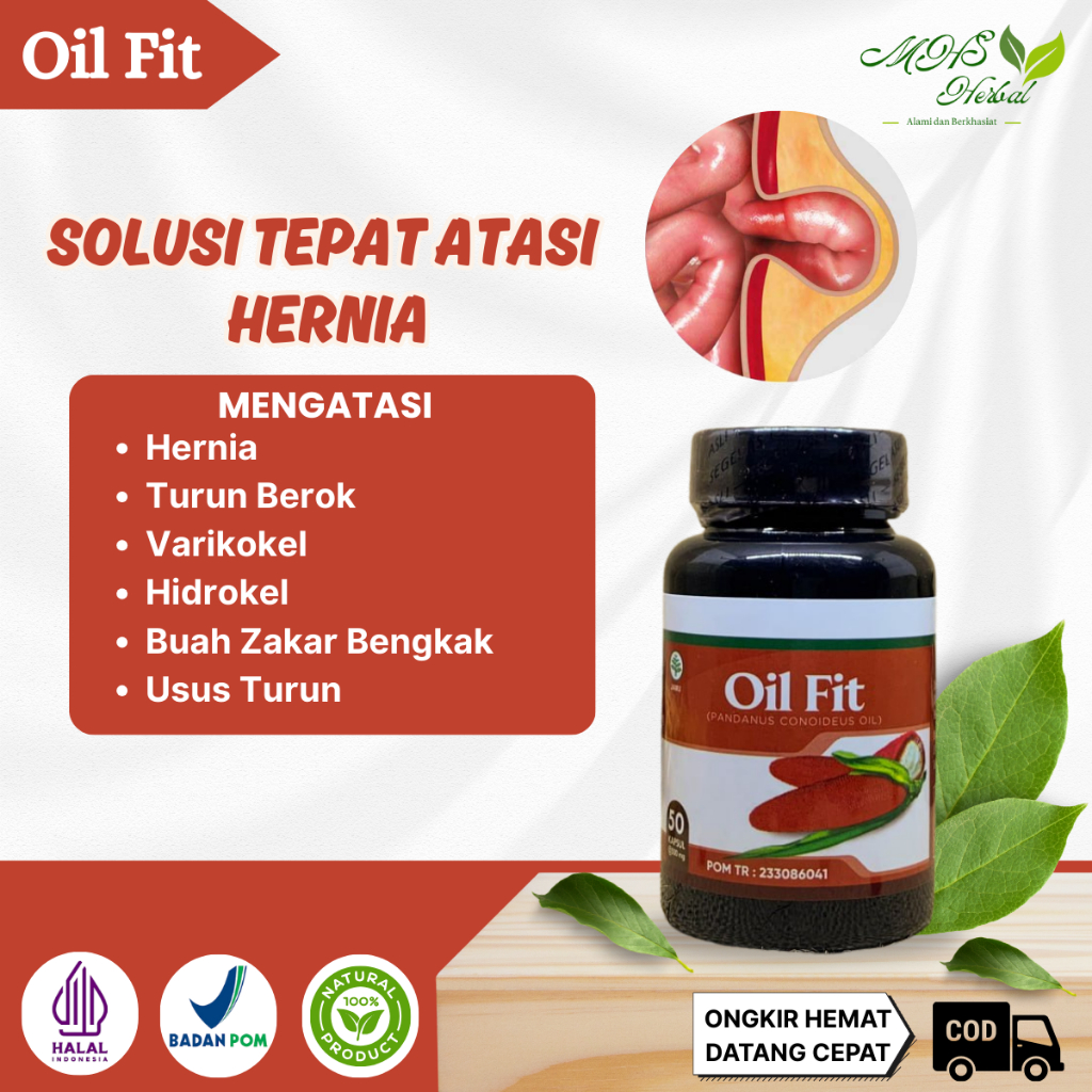 Obat Hernia, Turun Berok, Buah Zakar Bengkak Sebelah, Varikokel, Hidrokel, Benjolan Diperut/Selangka