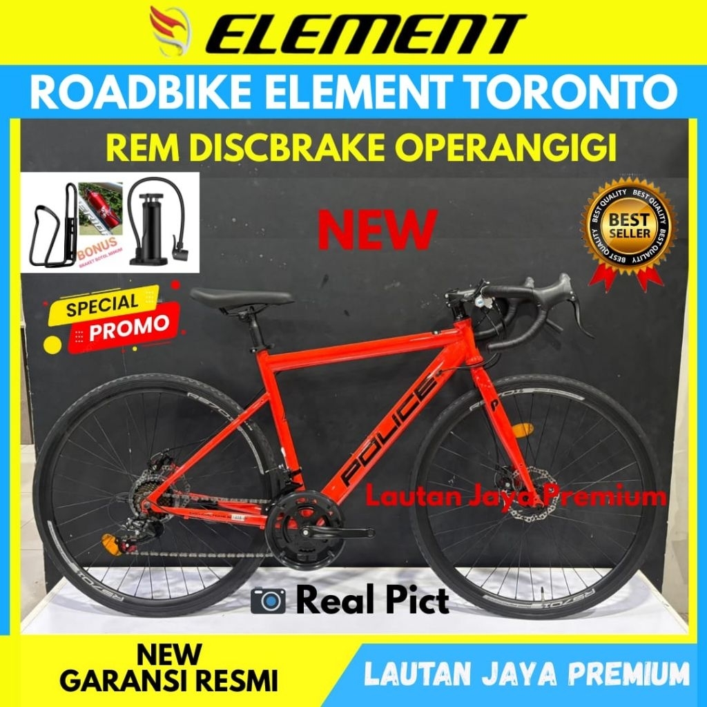 Sepeda Roadbike 700c Element Police Toronto New