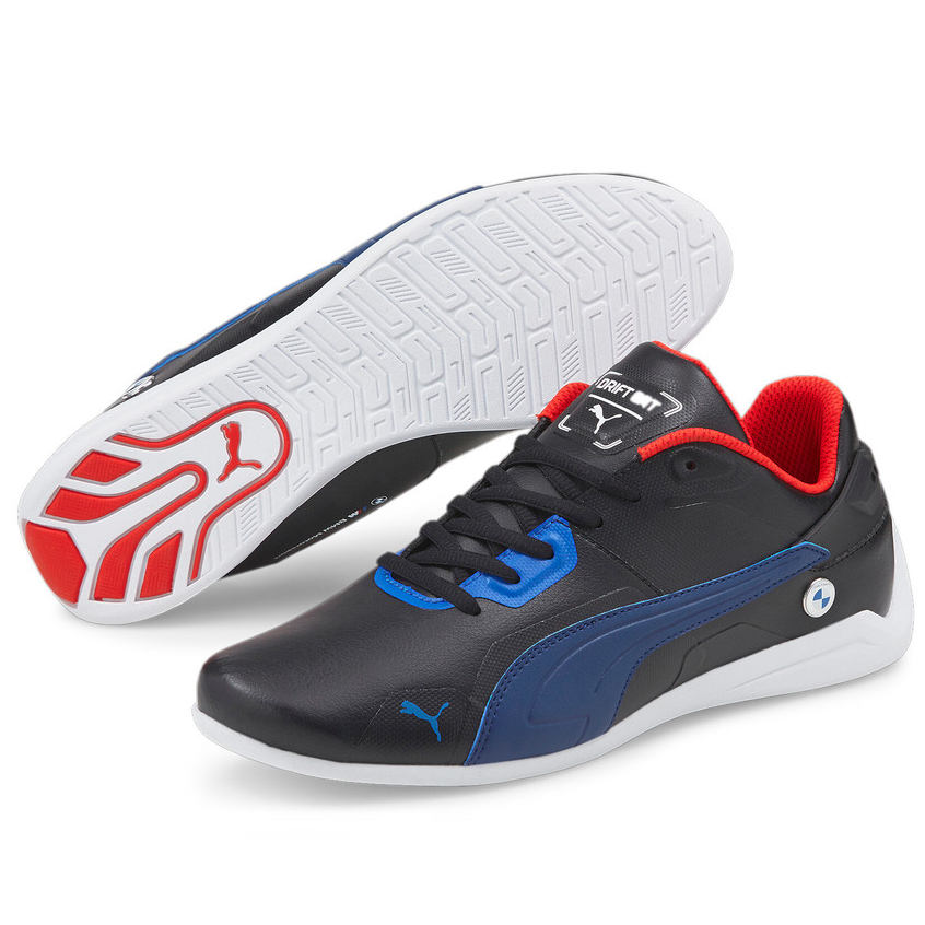 SEPATU SNEAKER BMW MMS Drift Cat Delta Puma Black-Estat 307100 01