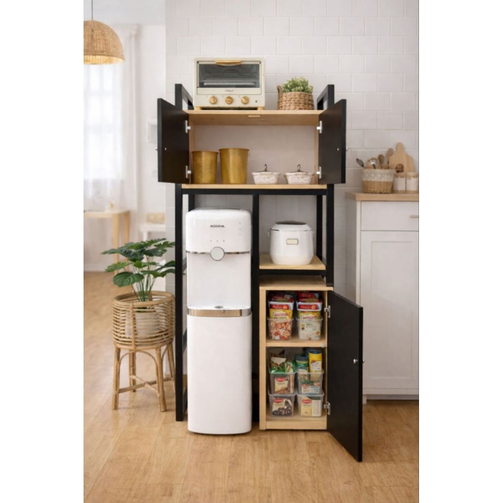 Lemari Dispenser | Rak Serbaguna Multifungsi