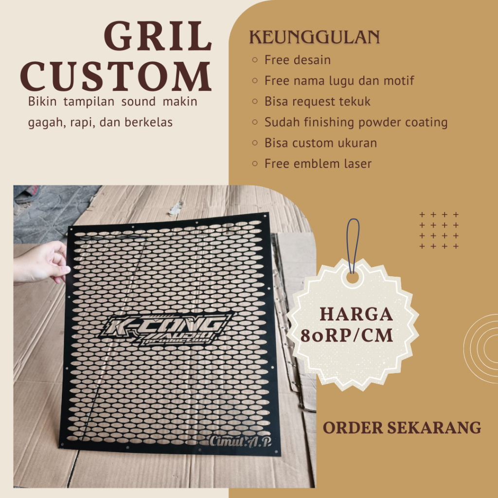 gril speaker custom