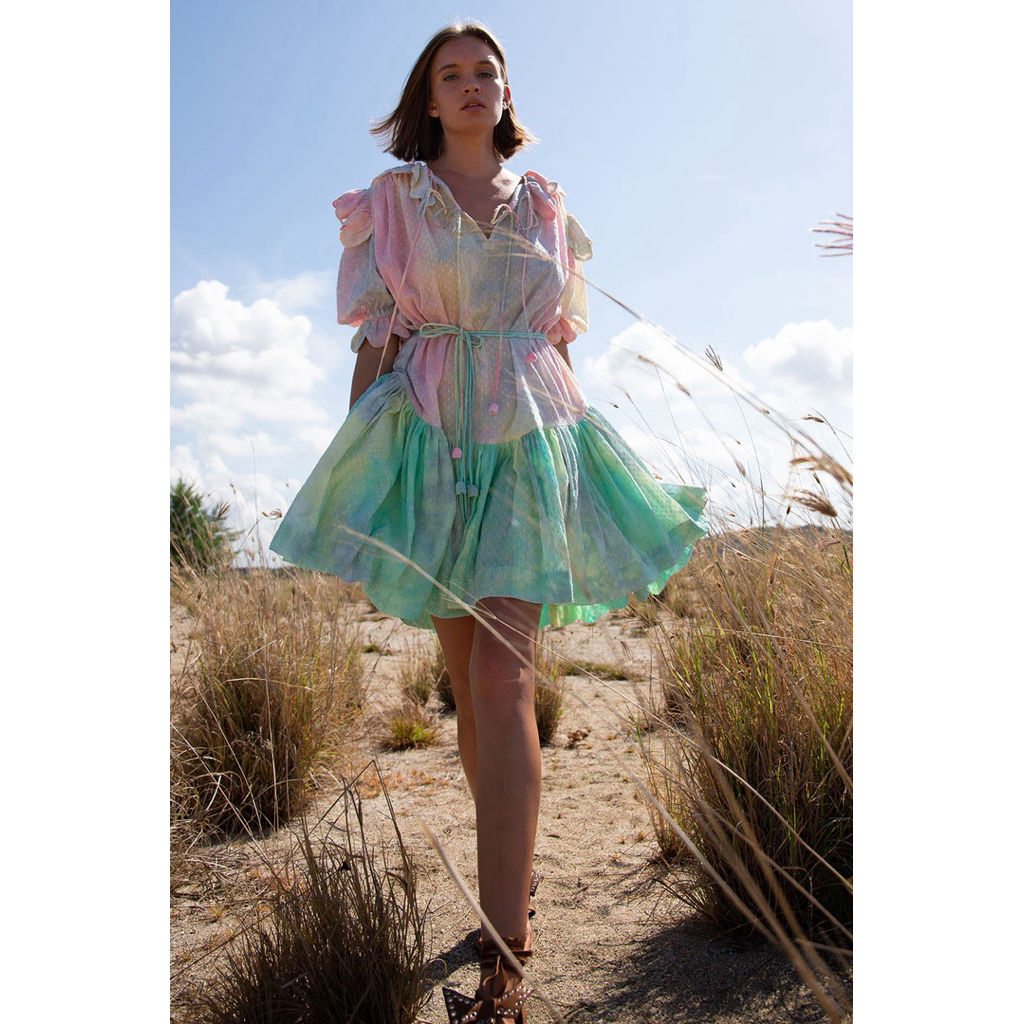 THE STORY OF - Vivier Mixed Candy Tie Dye Dress Siz