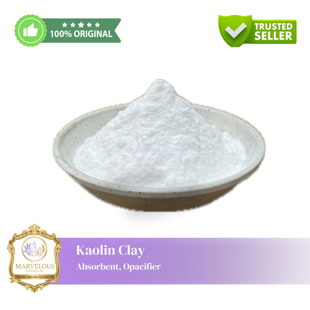 Kaolin Powder / Kaolin Clay /  Lempung Kaolin Kaolin – Clay Alami untuk Skincare & Kosmetik - 1kg