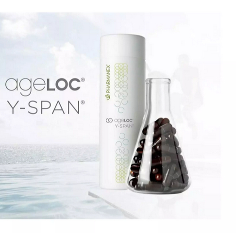 Suplemen ageloc Y-span Vitamin anti-aging 120caps Original Bersegel